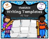 Writing Paper, Handwriting {26 Thematic Templates for All Year}