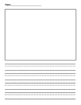 Lined Writing Paper by The Real Miss Nelson | Teachers Pay Teachers