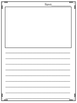 Writing Paper FREEBIE by Third in Hollywood | Teachers Pay Teachers