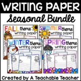 Writing Paper - Seasonal Bundle