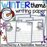 Writing Paper - Winter