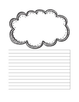 Writing Paper with Frame by Room 119's Tool Kit | TPT