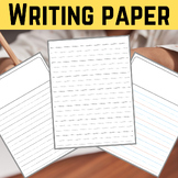 Writing Paper with Picture Box  Templates | Draw & Write j