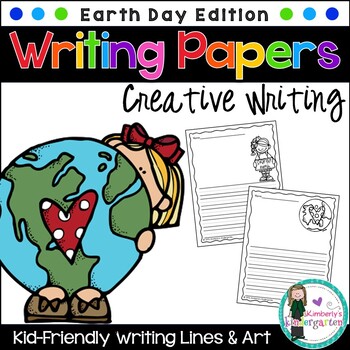 Preview of Writing Papers: Earth Day (Creative Writing)