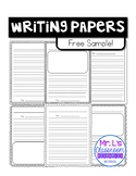 Writing Papers Pack *Free Sample*