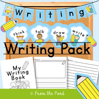 Writing Papers and Display Pack by From the Pond | TPT