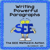 Writing Powerful Paragraphs Lapbook and Lessons