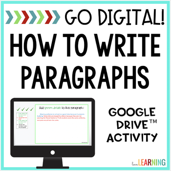Preview of Writing Paragraphs: How to Write a Paragraph Using Color Coding