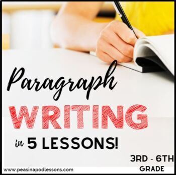 Preview of Writing Paragraphs How to Write a Paragraph Writing Prompts Informational Unit
