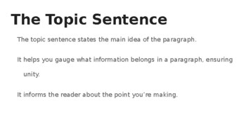 Writing Paragraphs PowerPoint by Plans by BenAnna | TPT