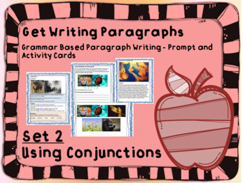 Preview of Writing Paragraphs - Set 2 Conjunctions (Distance Learning Appropriate)