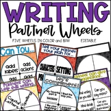Writing Partner Wheel for Writer's Workshop - Editable!