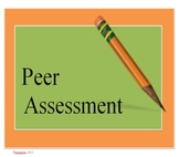 Writing- Peer Assessment Guide