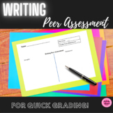 Writing Peer Assessment for Quick and Easy Grading | Forma