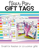 Writing Pen Gift Tags