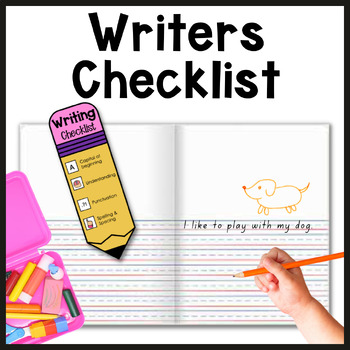 Writing checklist for primary students