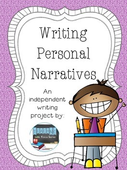 Preview of Writing Personal Narratives: An Independent Writing Project