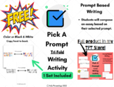 Writing | Pick a Prompt Activity 