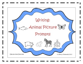 Preview of Animal Writing Prompts