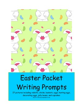 Preview of Easter Writing Prompts | Spring