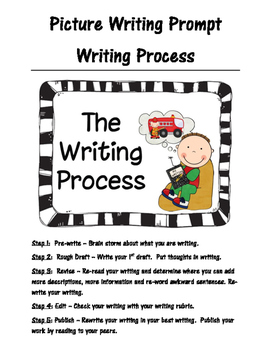 Preview of Writing Picture Prompts - The Writing Process