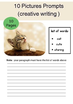 Writing Picture Prompts for Narrative Writing - Animals Edition by How ...