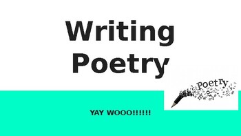 Writing Poetry Mini Unit by Miss Kelley-saurus | TpT