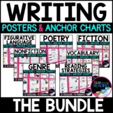 Writing Posters, Writing Anchor Charts Bundle, Writing Cen