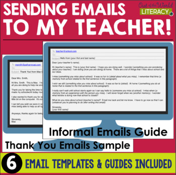 how to write an email to a teacher