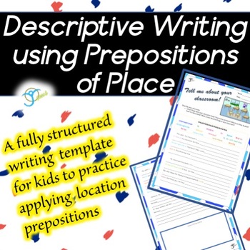 Preview of Writing - Prepositions of Place