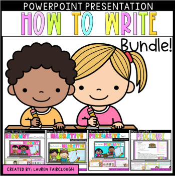 Preview of Writing Presentation Bundle