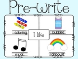 Writing Process {4-square template included}