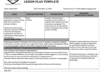 writing process lesson plan 3rd grade