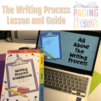 Preview of Writing Process Book and Lesson