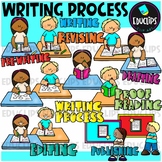 Writing Process Clip Art Set {Educlips Clipart}