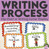 Writing Process Clip Chart Posters - Pirate Theme