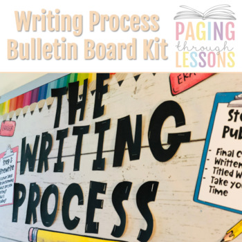 Preview of Writing Process Display 