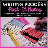Writing Process Sticky Notes (Post-it notes)