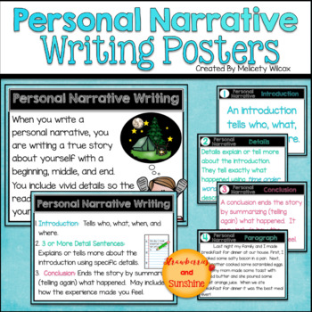 Writing Process Poster Bundle by Melicety | TPT