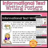 Writing Process Poster Set Informational Text 