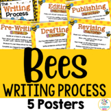 Bee Theme: Writing Process Posters (Bulletin Board Set)