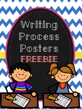 Preview of Writing Process Posters FREEBIE