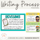 Writing Process Posters {Rainbow Theme}