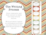 Writing Process Progress Clip Chart