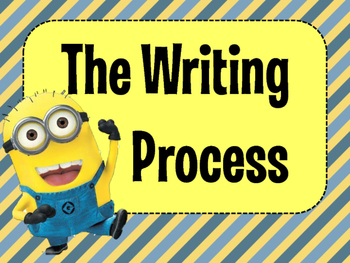 Writing Process and 6+1 Traits - Minion by Teaching Sirkis | TPT