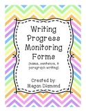 Writing Progress Monitoring Forms