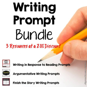 Writing Prompt Bundle by Rigorous Resources by Lisa | TpT