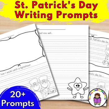 Writing Prompts for Kindergarten | School Year Bundle of Prompts ...