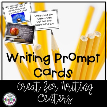 Writing Prompt Task Cards by Lisa Taylor Teaching the Stars | TpT