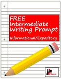 Free Writing Prompt: Informational Writing